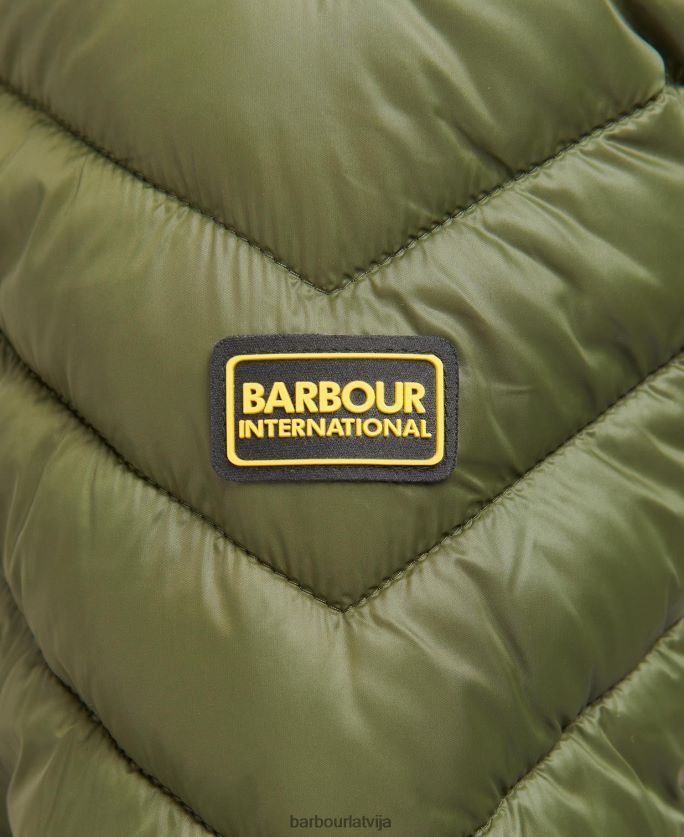 Barbour sievietes cosford stepēta jaka P8J88A1476 apģērbs klasisks melns