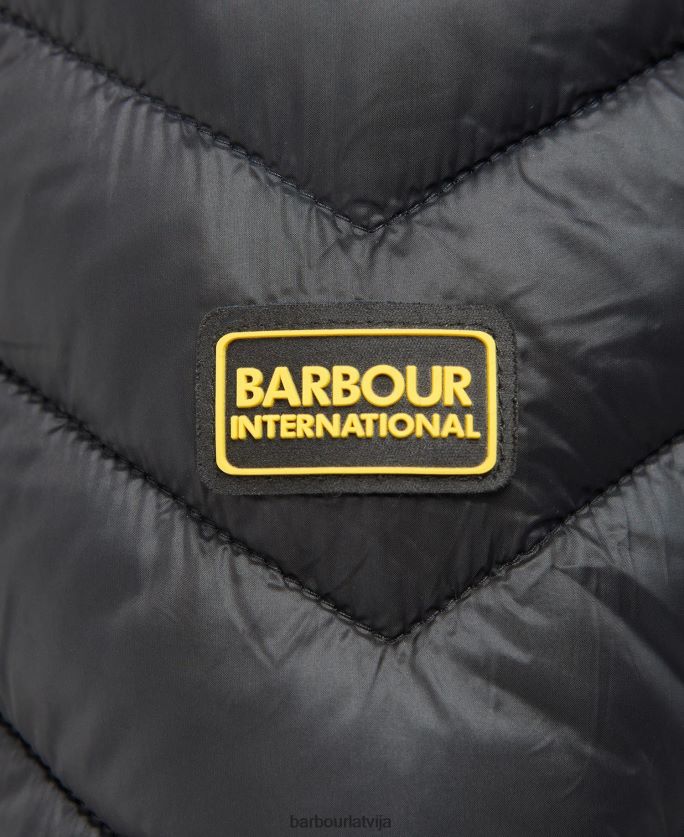 Barbour sievietes cosford stepēta jaka P8J88A1487 apģērbs klasisks melns