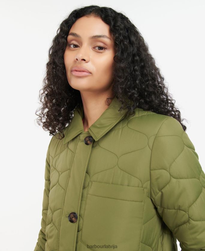 Barbour sievietes daria stepēta jaka P8J88A1420 apģērbs viegla tranšeja