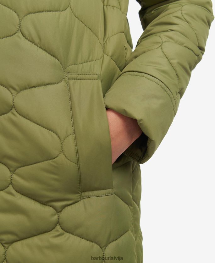 Barbour sievietes daria stepēta jaka P8J88A1420 apģērbs viegla tranšeja