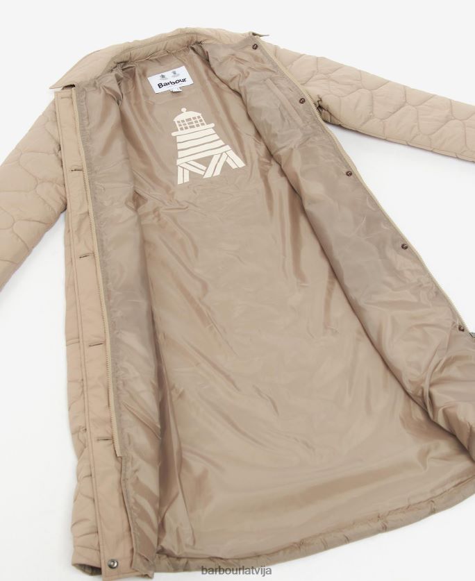 Barbour sievietes daria stepēta jaka P8J88A1434 apģērbs viegla tranšeja