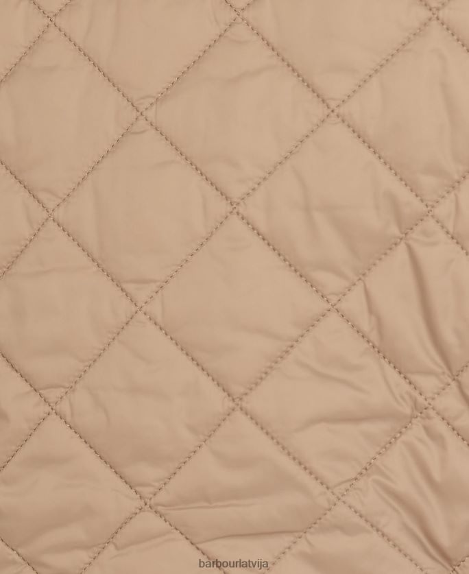 Barbour sievietes deveron stepēta jaka P8J88A1403 apģērbs zila migla/navy