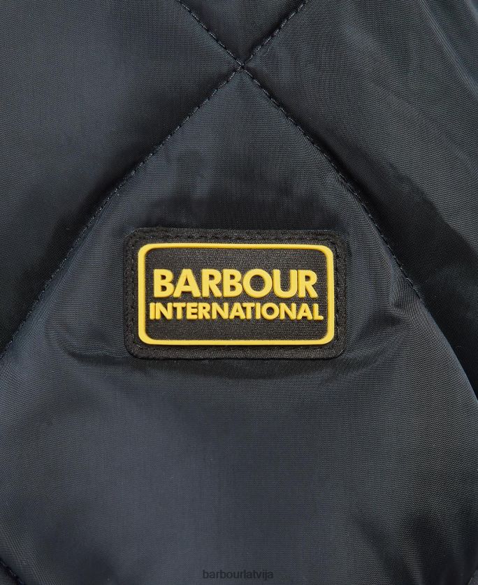 Barbour sievietes gotland stepēta jaka P8J88A1440 apģērbs klasisks melns