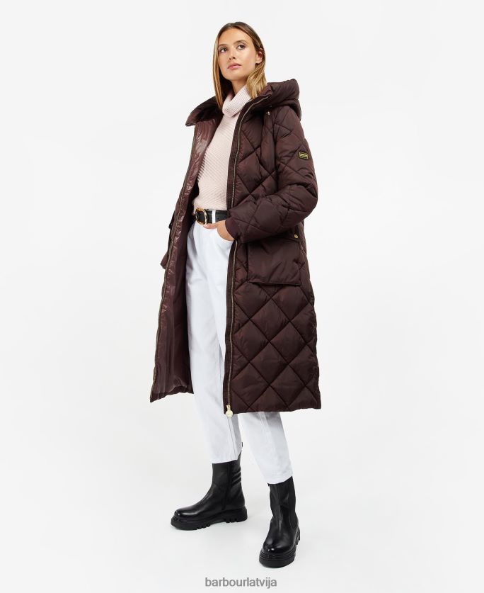 Barbour sievietes gotland stepēta jaka P8J88A1503 apģērbs klasisks melns