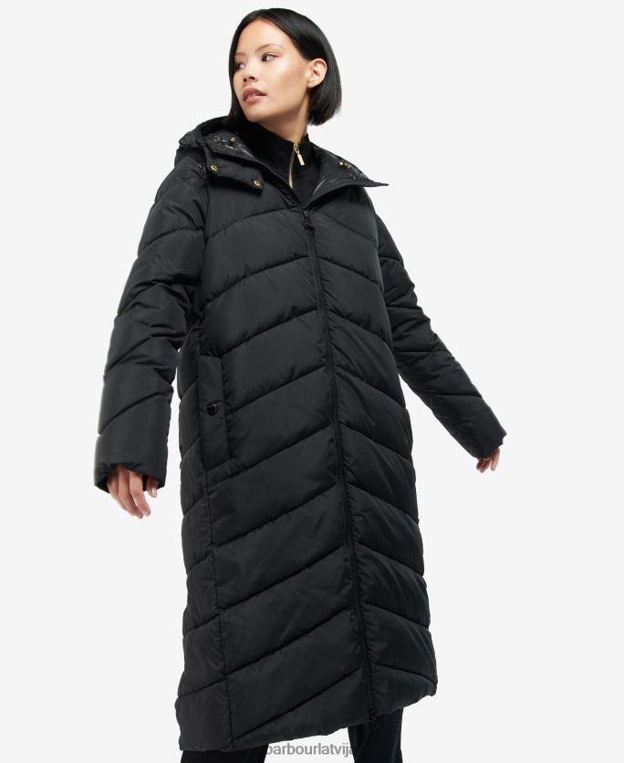 Barbour sievietes homerun stepēta jaka P8J88A1512 apģērbs sadedzināta plēne