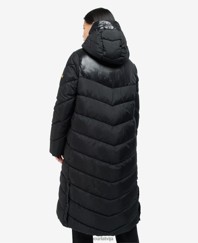Barbour sievietes homerun stepēta jaka P8J88A1512 apģērbs sadedzināta plēne