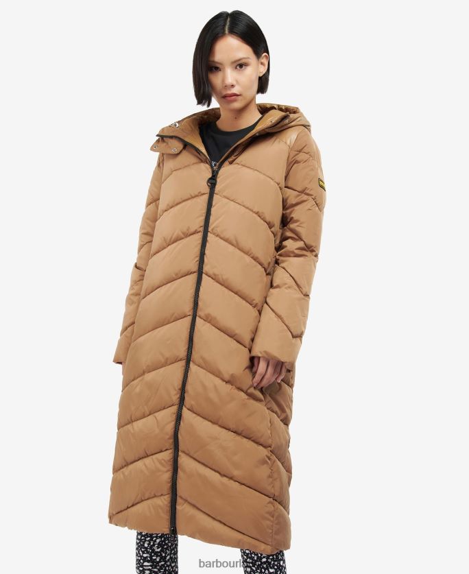 Barbour sievietes homerun stepēta jaka P8J88A1522 apģērbs sadedzināta plēne