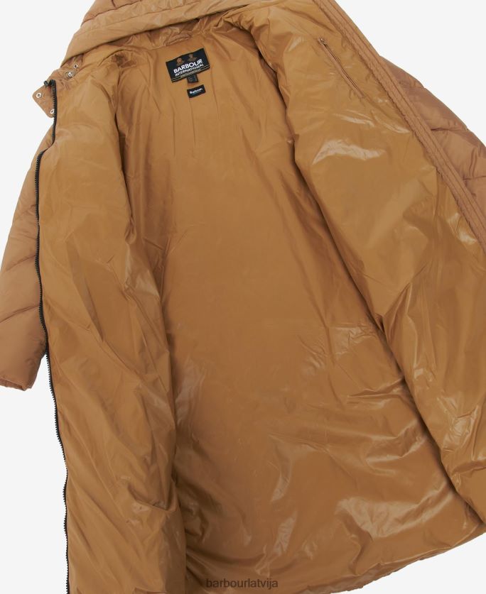 Barbour sievietes homerun stepēta jaka P8J88A1522 apģērbs sadedzināta plēne