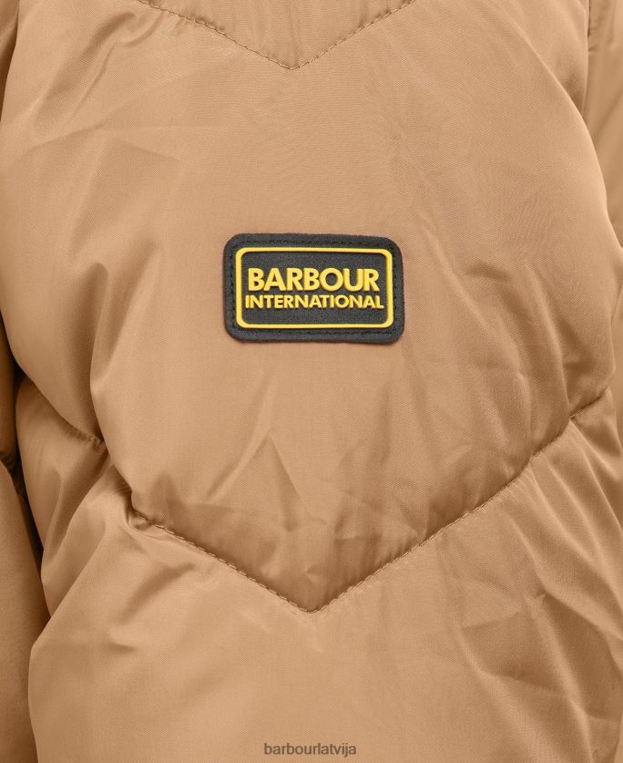 Barbour sievietes homerun stepēta jaka P8J88A1522 apģērbs sadedzināta plēne