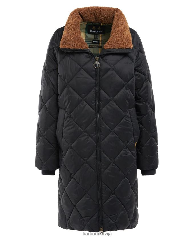 Barbour sievietes kilmory stepēta jaka P8J88A1516 apģērbs papardes lapa/klasiskais tartāns