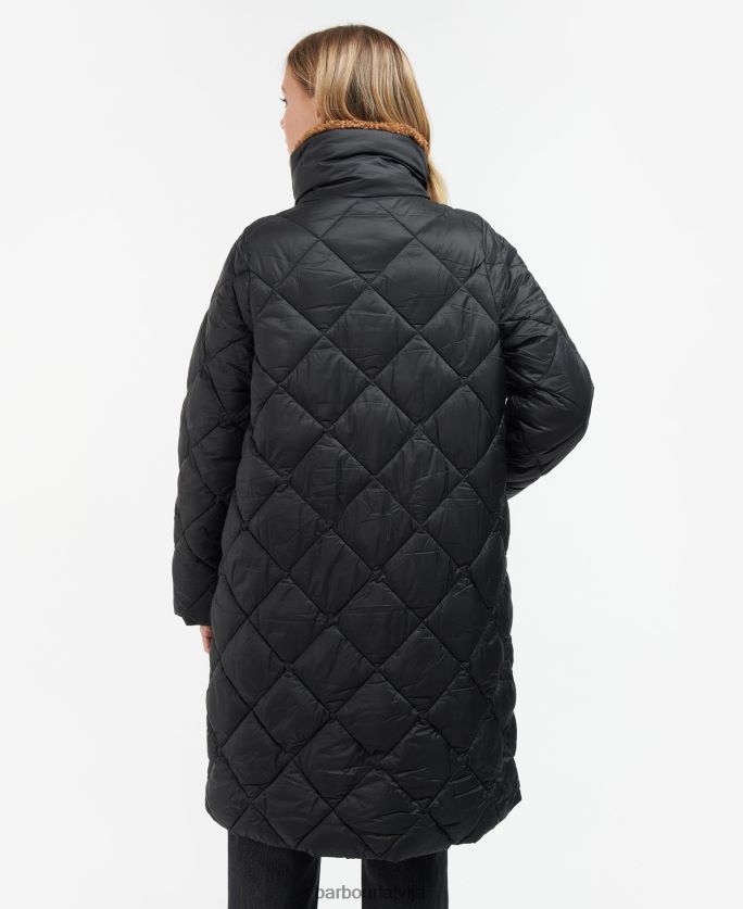 Barbour sievietes kilmory stepēta jaka P8J88A1516 apģērbs papardes lapa/klasiskais tartāns
