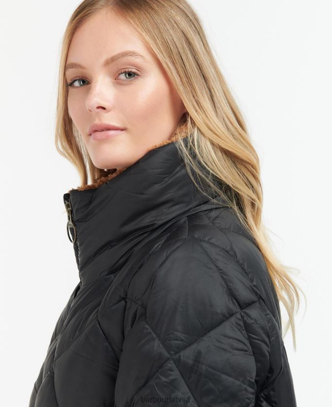 Barbour sievietes kilmory stepēta jaka P8J88A1516 apģērbs papardes lapa/klasiskais tartāns