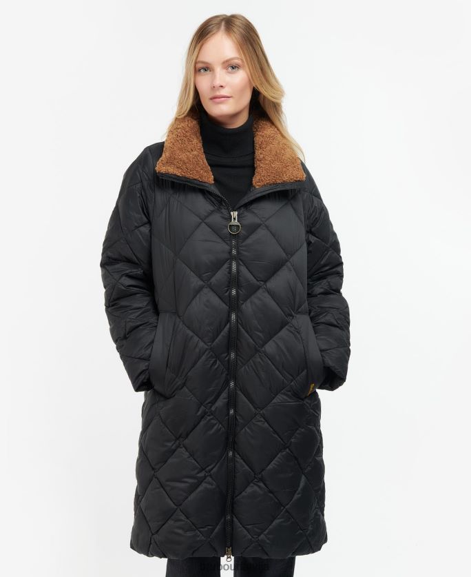 Barbour sievietes kilmory stepēta jaka P8J88A1516 apģērbs papardes lapa/klasiskais tartāns