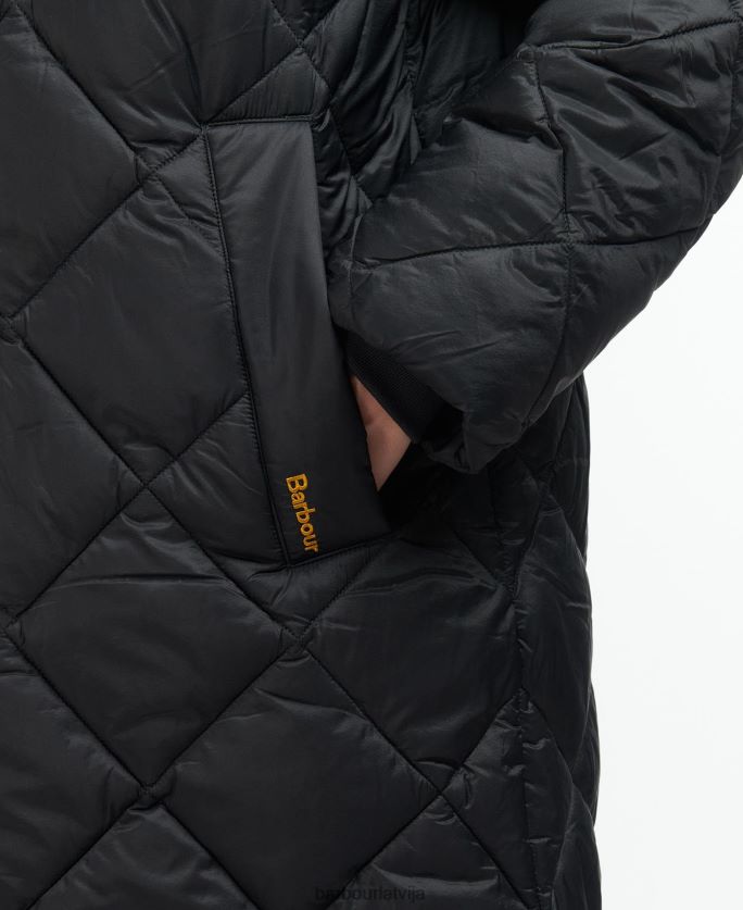 Barbour sievietes kilmory stepēta jaka P8J88A1516 apģērbs papardes lapa/klasiskais tartāns