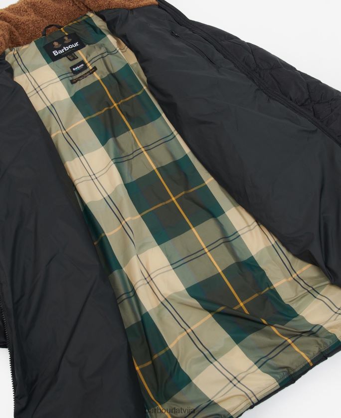 Barbour sievietes kilmory stepēta jaka P8J88A1516 apģērbs papardes lapa/klasiskais tartāns