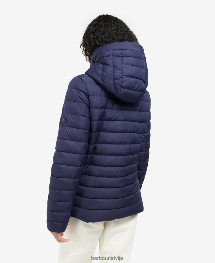 Barbour sievietes koralīna stepēta jaka P8J88A1423 apģērbs rozā perforators