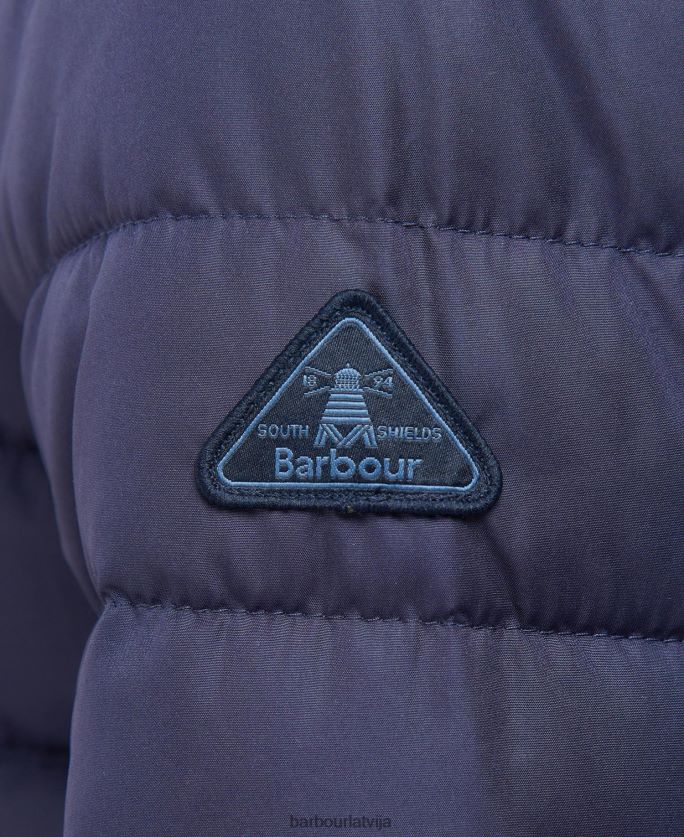 Barbour sievietes koralīna stepēta jaka P8J88A1423 apģērbs rozā perforators
