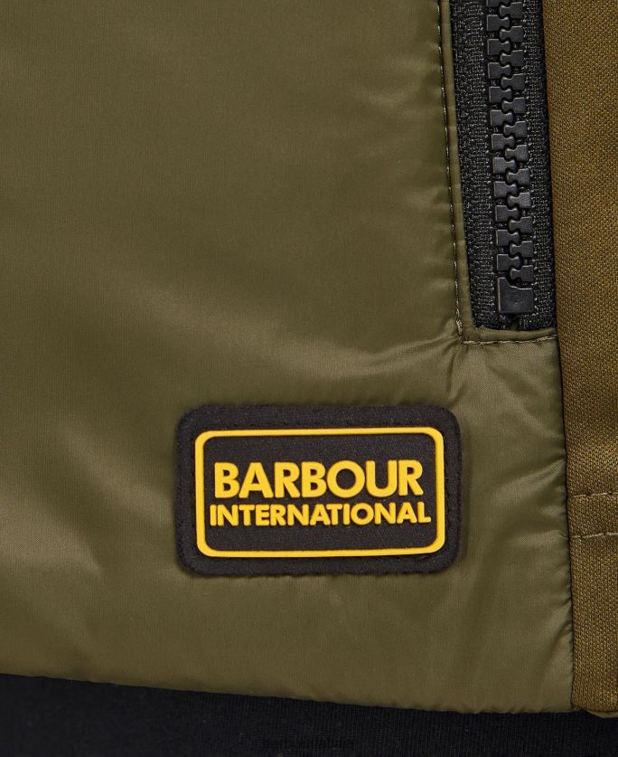 Barbour sievietes lando stepēta žakete P8J88A1464 apģērbs klasisks melns