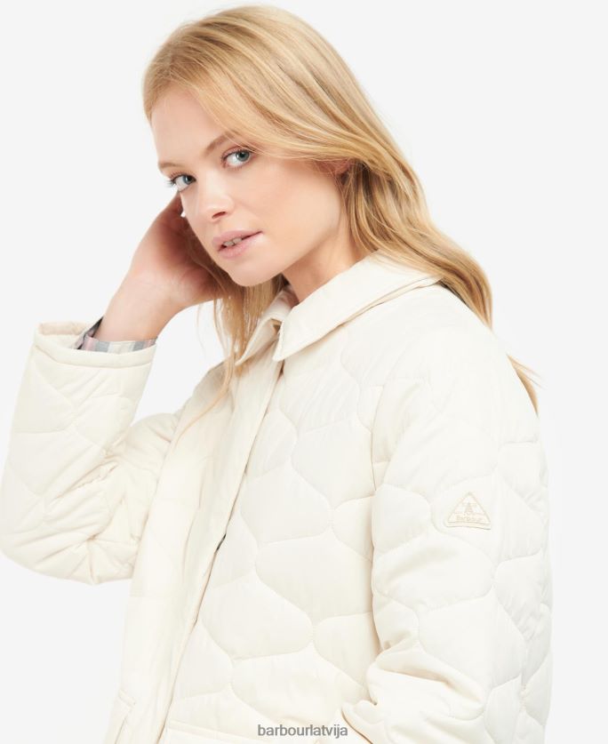 Barbour sievietes leilāni stepēta jaka P8J88A1410 apģērbs mūžīgā tinte