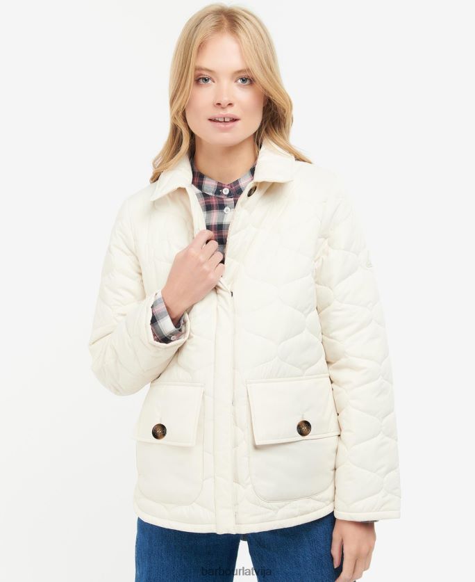 Barbour sievietes leilāni stepēta jaka P8J88A1410 apģērbs mūžīgā tinte