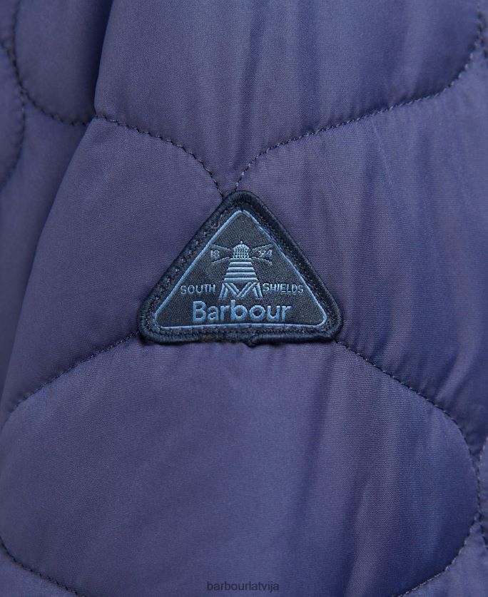 Barbour sievietes leilāni stepēta jaka P8J88A1498 apģērbs mūžīgā tinte
