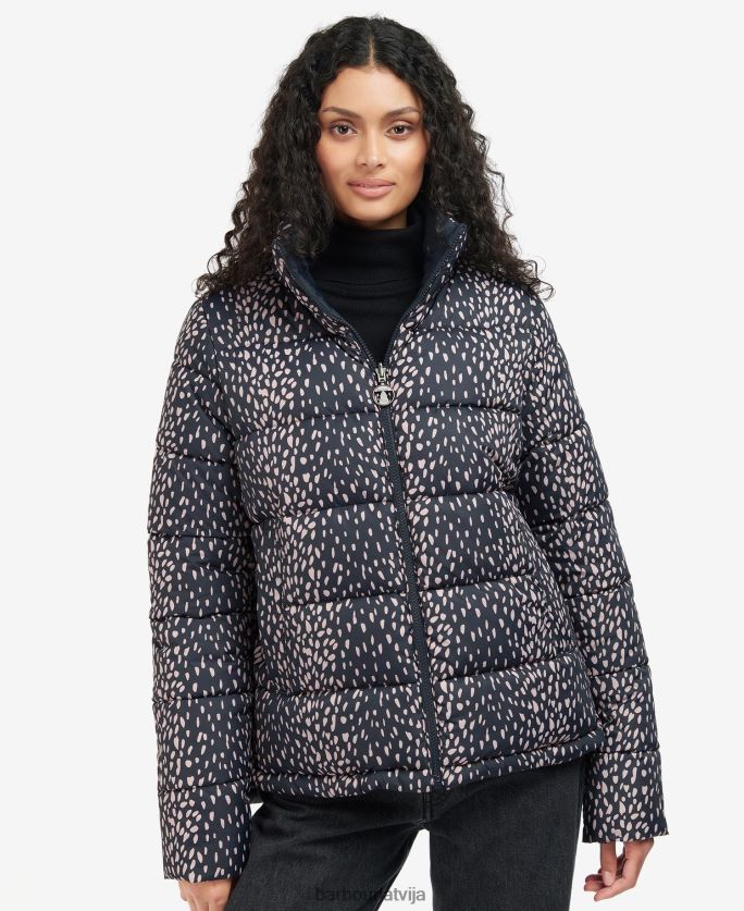 Barbour sievietes marin stepēta jaka P8J88A1448 apģērbs tumši tumši brieži/tumši flote