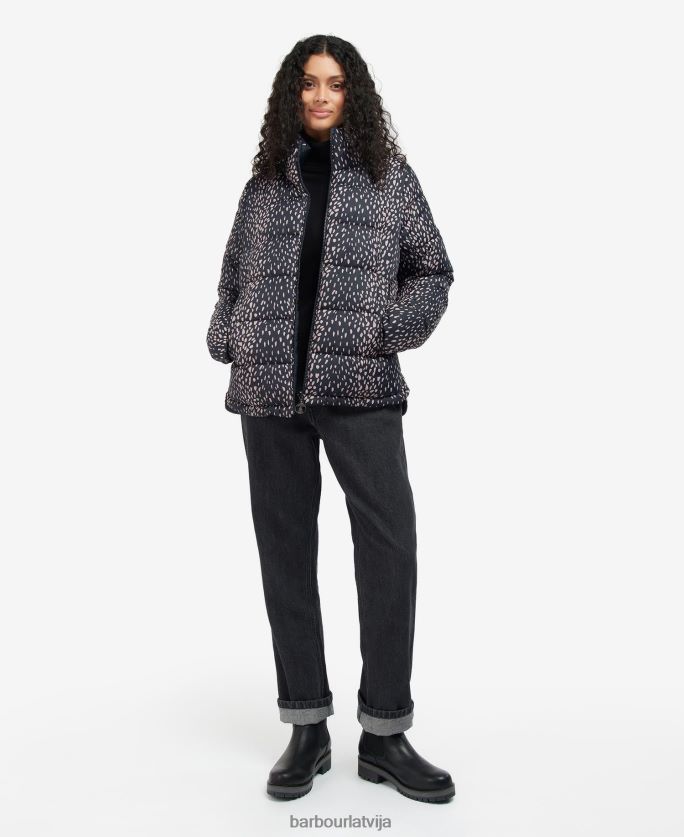 Barbour sievietes marin stepēta jaka P8J88A1448 apģērbs tumši tumši brieži/tumši flote