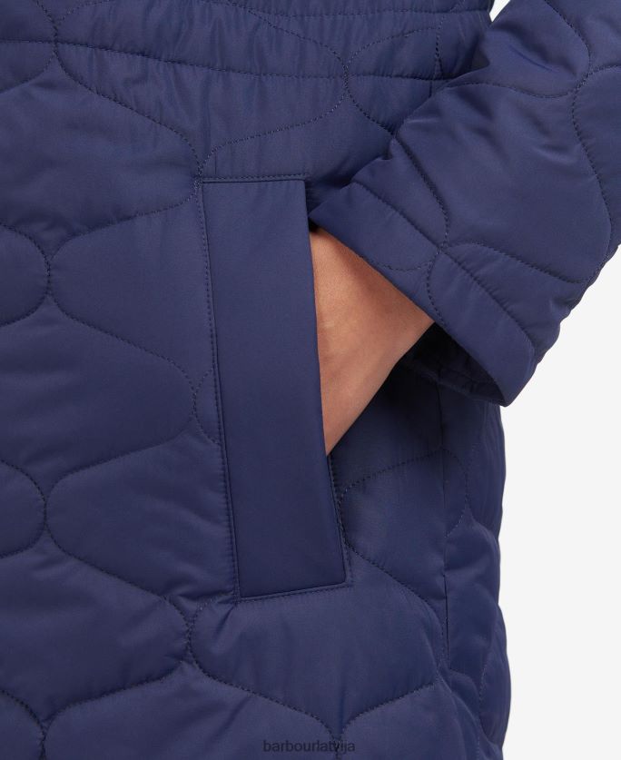 Barbour sievietes nahla stepēta jaka P8J88A1463 apģērbs olīvkoks