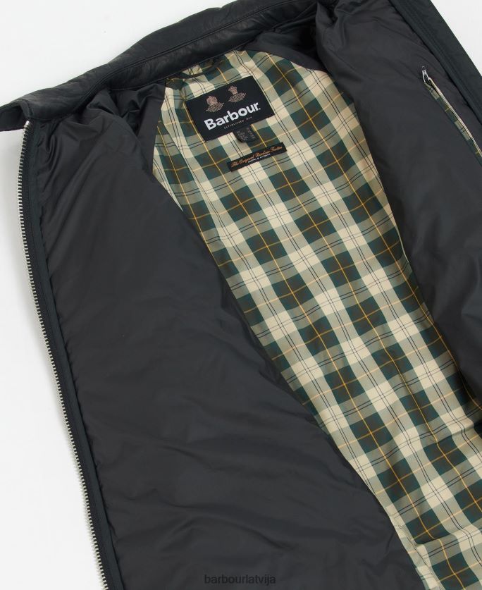 Barbour sievietes premium beadnell stepēta jaka P8J88A1481 apģērbs olīvu/seno