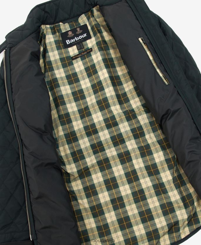 Barbour sievietes premium kavalērijas stepēta jaka P8J88A1433 apģērbs olīvu/seno