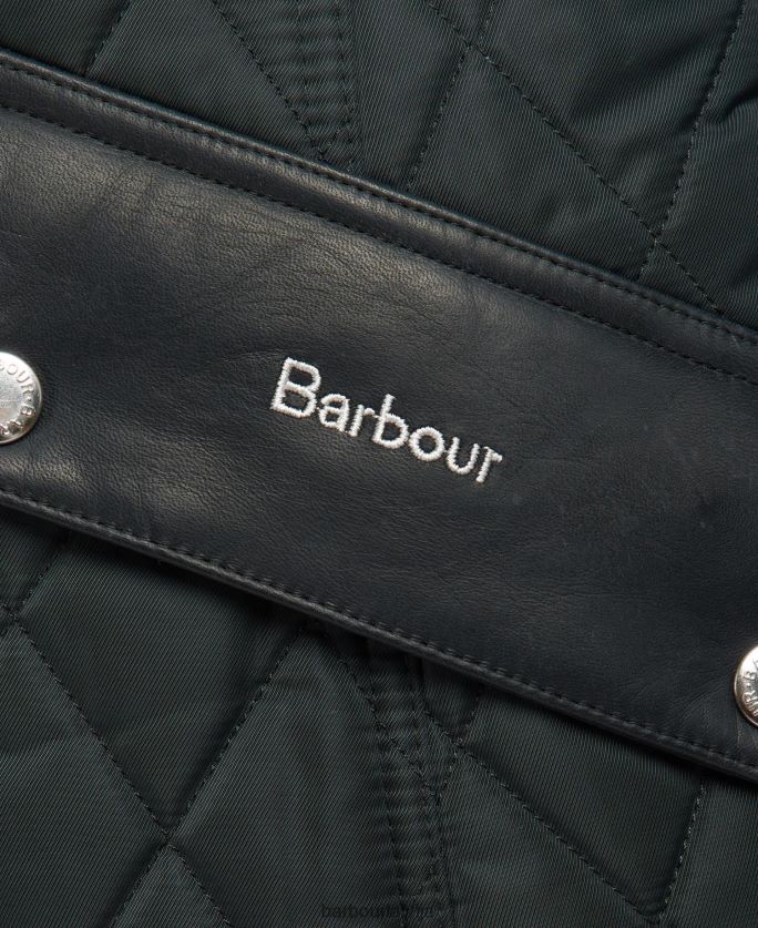 Barbour sievietes premium kavalērijas stepēta jaka P8J88A1433 apģērbs olīvu/seno