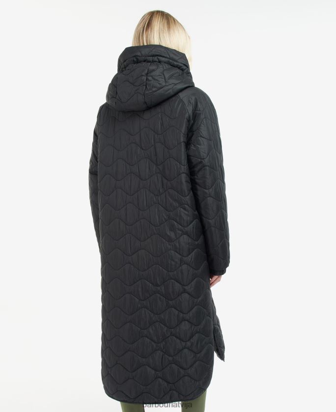 Barbour sievietes rolanda stepēta jaka P8J88A1468 apģērbs palmu zaļš