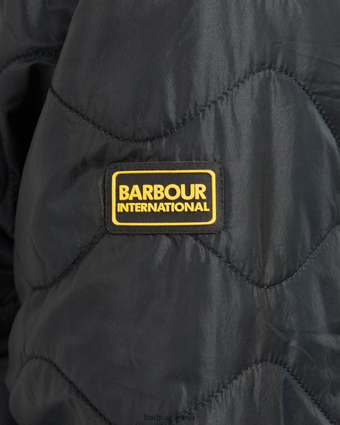 Barbour sievietes rolanda stepēta jaka P8J88A1468 apģērbs palmu zaļš