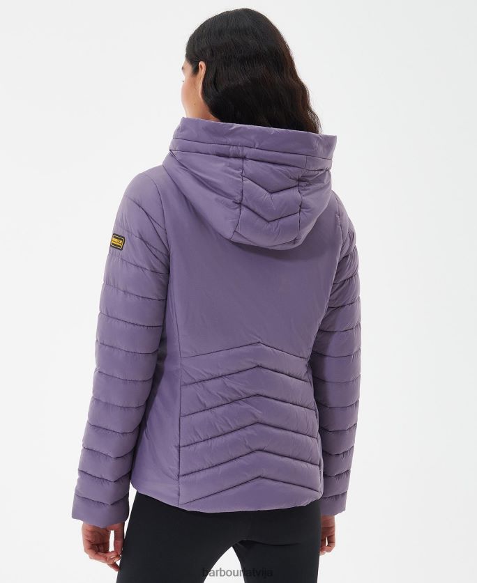 Barbour sievietes sanderson stepēta jaka P8J88A1471 apģērbs klasisks melns