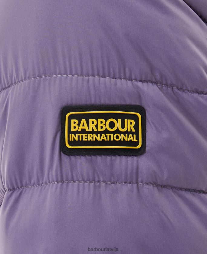 Barbour sievietes sanderson stepēta jaka P8J88A1471 apģērbs klasisks melns