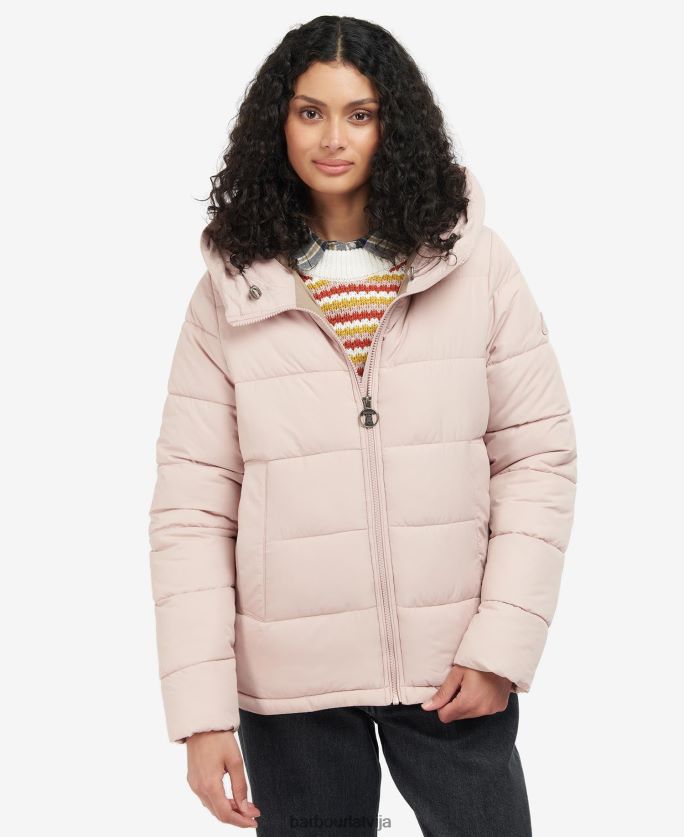 Barbour sievietes saunton stepēta jaka P8J88A1517 apģērbs tumša flote