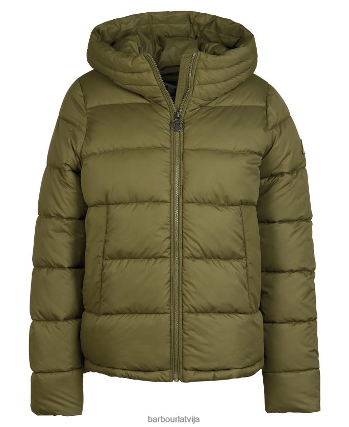 Barbour sievietes saunton stepēta jaka P8J88A1518 apģērbs tumša flote