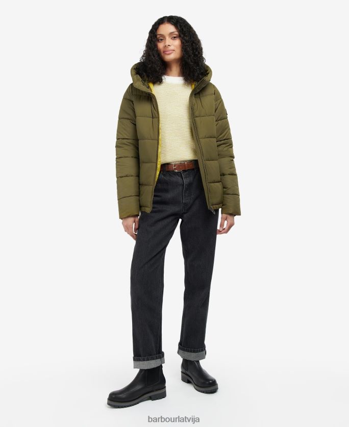 Barbour sievietes saunton stepēta jaka P8J88A1518 apģērbs tumša flote