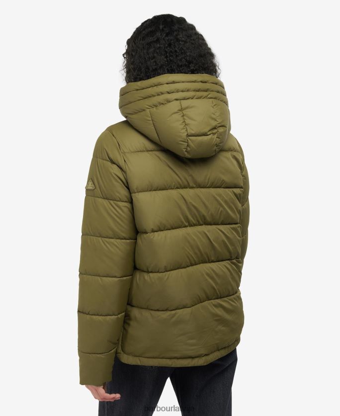 Barbour sievietes saunton stepēta jaka P8J88A1518 apģērbs tumša flote