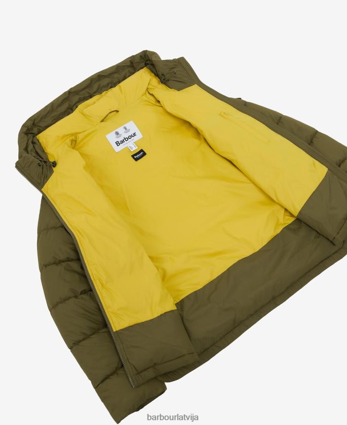 Barbour sievietes saunton stepēta jaka P8J88A1518 apģērbs tumša flote