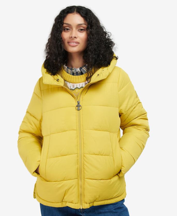 Barbour sievietes saunton stepēta jaka P8J88A1520 apģērbs tumša flote