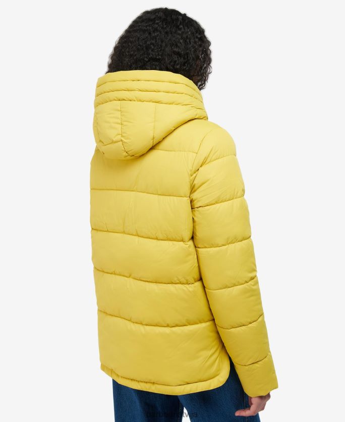 Barbour sievietes saunton stepēta jaka P8J88A1520 apģērbs tumša flote