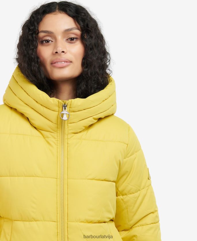 Barbour sievietes saunton stepēta jaka P8J88A1520 apģērbs tumša flote