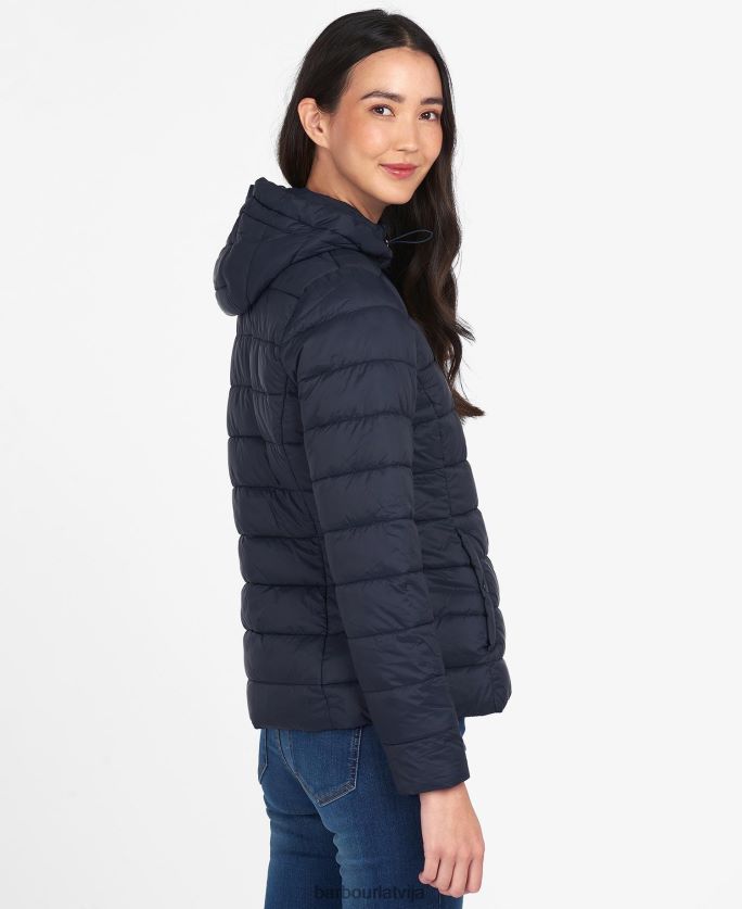 Barbour sievietes shaw stepēta jaka P8J88A1521 apģērbs rozā kvarcs