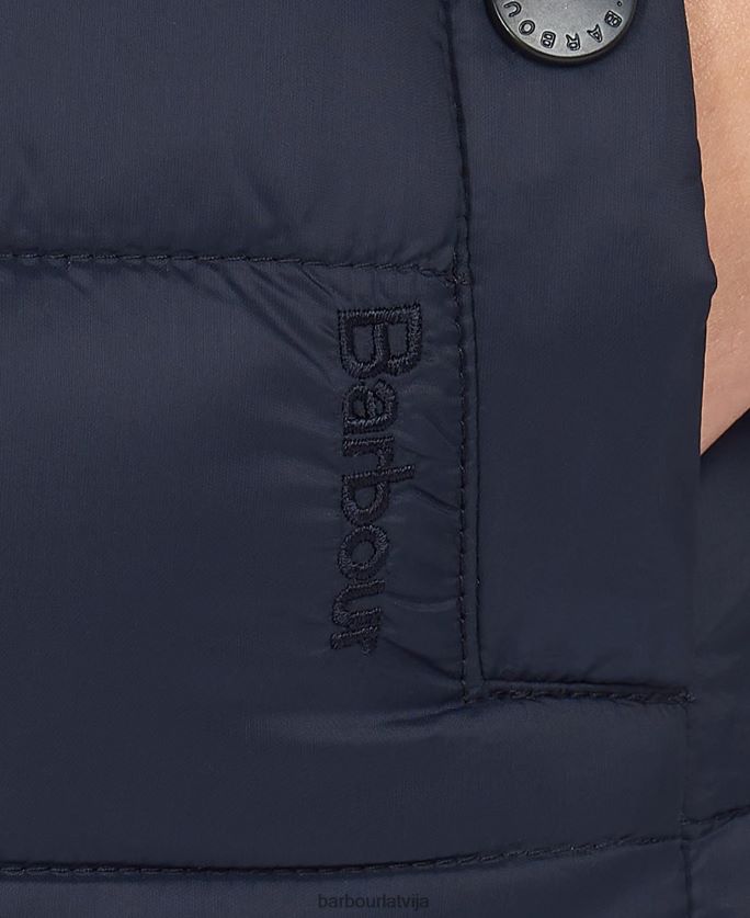 Barbour sievietes shaw stepēta jaka P8J88A1521 apģērbs rozā kvarcs