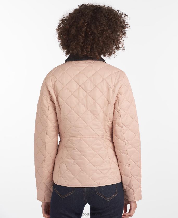 Barbour sievietes stepjacke deveron P8J88A1502 apģērbs melna/olīvu