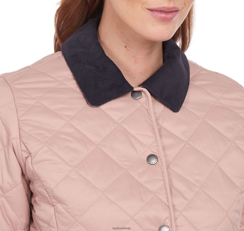 Barbour sievietes stepjacke deveron P8J88A1502 apģērbs melna/olīvu