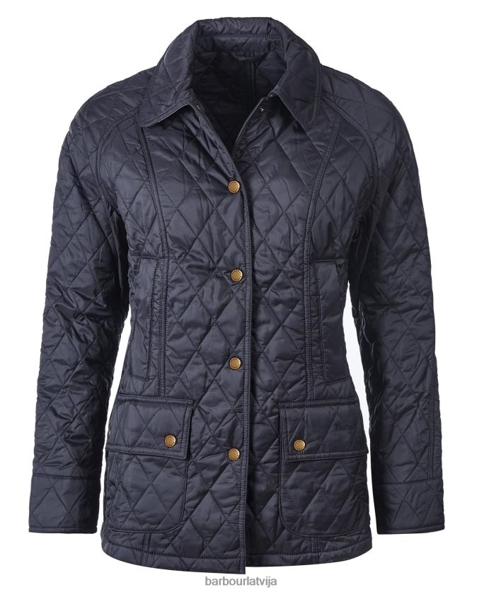 Barbour sievietes vasaras beadnell stepēta jaka P8J88A1480 apģērbs pērle