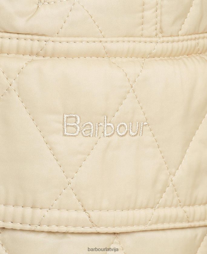 Barbour sievietes vasaras beadnell stepēta jaka P8J88A1497 apģērbs pērle