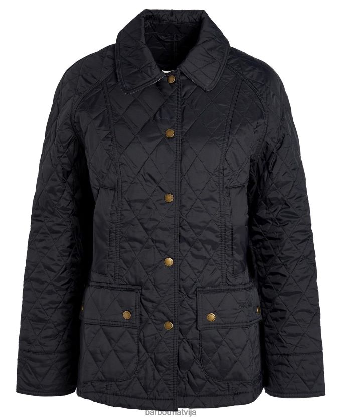 Barbour sievietes vasaras beadnell stepēta jaka P8J88A1504 apģērbs pērle